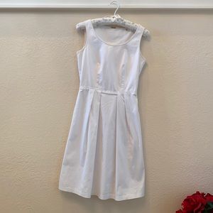Elie Tahari white cotton sundress